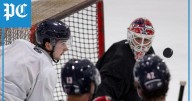 South Carolina Stingrays hockey practice ahead of season