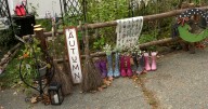 Orono woman sets up roadside flower stand