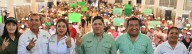 Ricardo Gallardo les cumple a damnificados de Tamazunchale y Matlapa con programa “Fuerza Huasteca”