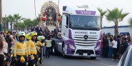 Multitudinaria jornada de fe en el Callao: más de 50 mil devotos participaron en el cuarto recorrido del Señor de los Milagros
