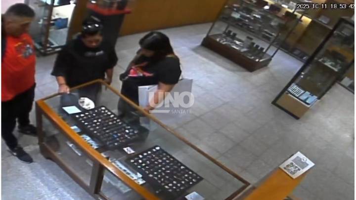 Aprehendieron a un paranaense que sustrajo varios relojes en una joyería de la peatonal San Martín