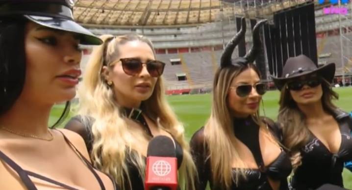 Macarena Gastaldo tienen tenso encuentro con Pamela López y ‘el colágeno’ Paul Michael Argentina Macarena Gastaldo y Pamela López tuvieron cruce de palabras en presentación de show de Halloween.