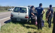 Dos jóvenes detenidos en la ruta 3 tras robar un auto con las llaves puestas