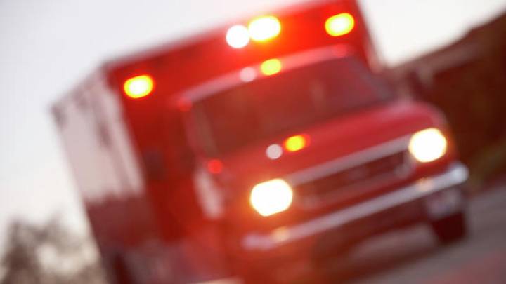 Conveyor-type machine catches safety vest in farm injury
