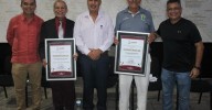 Ramón Cano y Rigoberto Reyes ingresan al Muro de Honor del Deporte Colimense