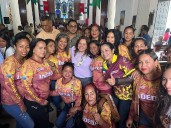 Homenajean a las mujeres guerreras del Delta en su Día Internacional
