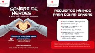 Cruz Roja Valle invita a participar en la jornada de donación “Sangre de Héroes”, este 18 de octubre