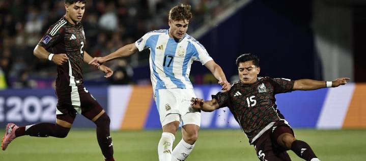 Argentina, rival de Colombia en semifinales tras despachar a México