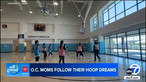 Orange County moms form basketball team to inspire others, end up with one-of