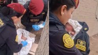 Chiclayo: Policías rescatan a recién nacido abandonado en una caja de cartón