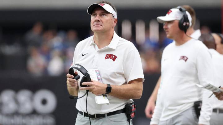 Dan Mullen says 'I'm not going anywhere' when questioned about Penn State coaching search