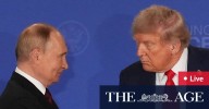 Australia news LIVE: Trump and Putin to meet to discuss end of Ukraine war; Australia promises US a defence revamp ahead of Albanese