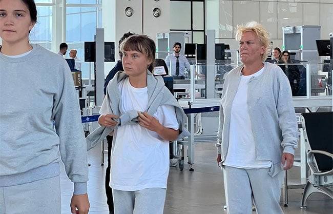 Israel deporta a Greta Thunberg y a otros 170 activistas de la flotilla Global Sumud