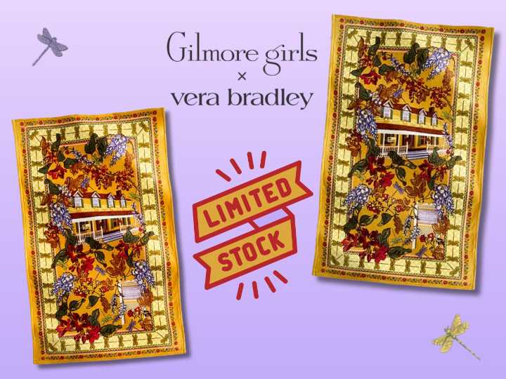 Gilmore Girls fans, the sold out Vera Bradley blanket is still at Dillard's