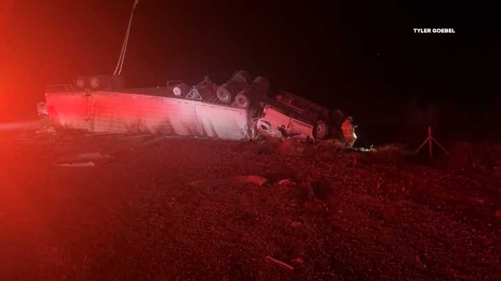 Truck driver quits after witnessing deadly I