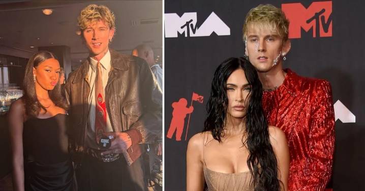 Machine Gun Kelly Admits He Got Sober for His 'Family' as Insider Says Singer and Megan Fox Are 'Acting Like a Couple' Again: Watch