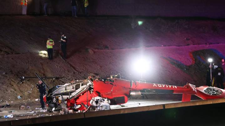 Helicopter crash in Sacramento | Hwy 50 closed - Updates
