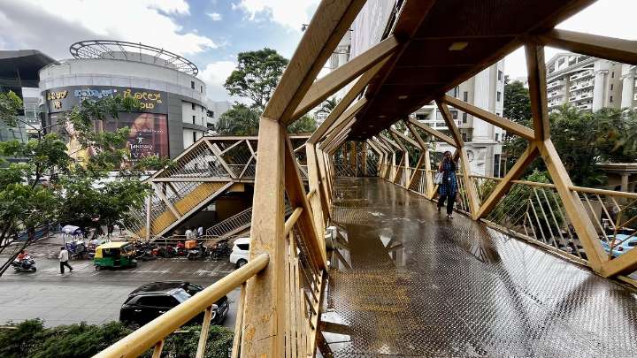 Not a smooth walk: Underused foot overbridges in Bengaluru pose safety risks