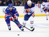 Skinner's heroics help Edmonton Oilers steal one from New York Rangers