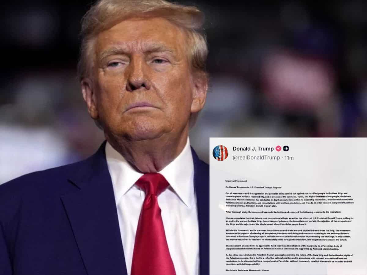 Trump finally brokers end of war? Israel prepares for Gaza peace plan Stage 1 after Hamas vows responsible position