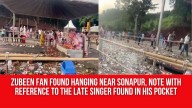 Zubeen Fan Found Hanging Near Sonapur, Note With Reference to the Late Singer Found in His Pocket