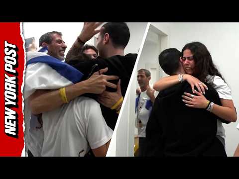 Tears Flow as Freed Israeli Hostage Guy Gilboa-Dalal Reunites with Family