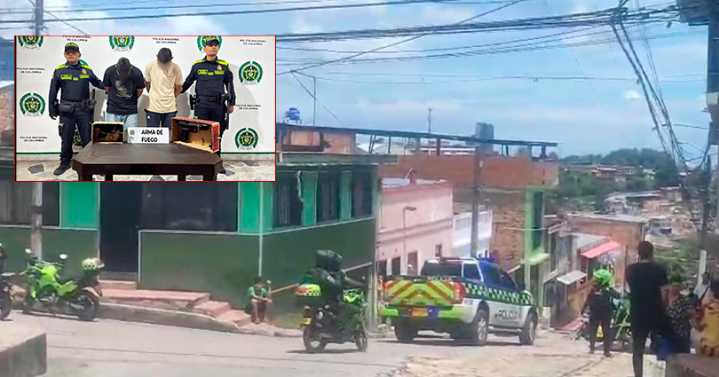 Estos fueron los capturados por presuntamente dispararle a un hombre en el sur de Ibagué
