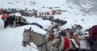 Snowstorm traps hundreds of hikers on Mount Everest during China's national holiday