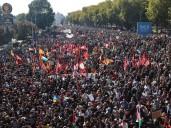 Tens of thousands march in Barcelona to protest against war in Gaza