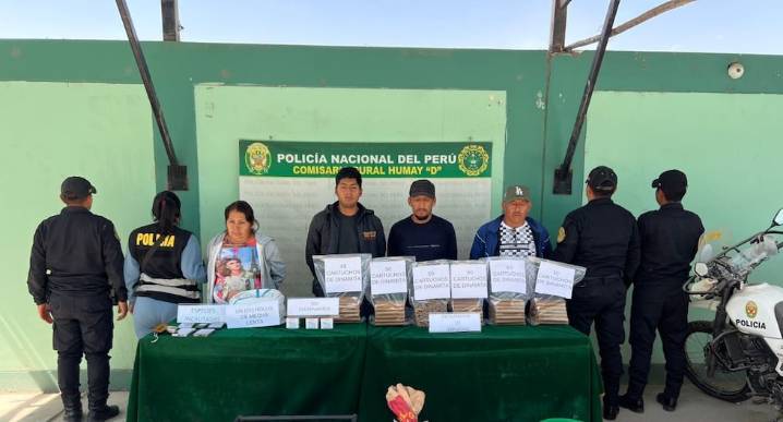 Pisco: transportaban cerca de 300 cartuchos de dinamita y un centenar de detonadores