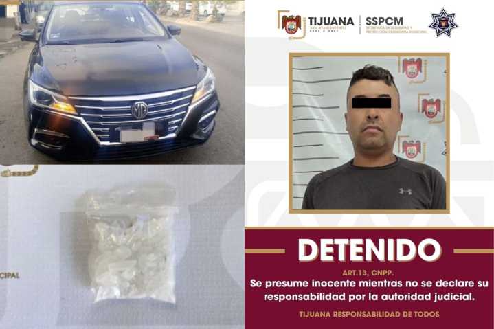 Lector de placas ayuda a atrapar a hombre vinculado a homicidio y con droga en la carretera Tijuana