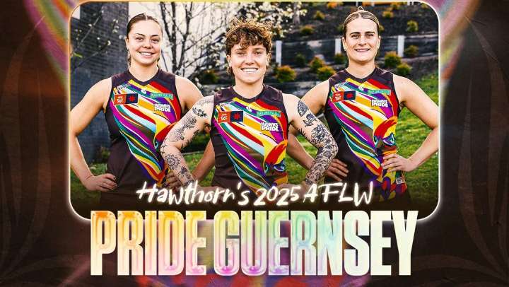 Hawthorn Unveils 2025 AFLW Pride Guernsey Celebrating Inclusivity and Unity