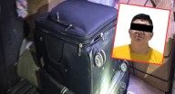 Detienen a hombre con 40 kilos de metanfetamina en autobús de pasajeros en Michoacán