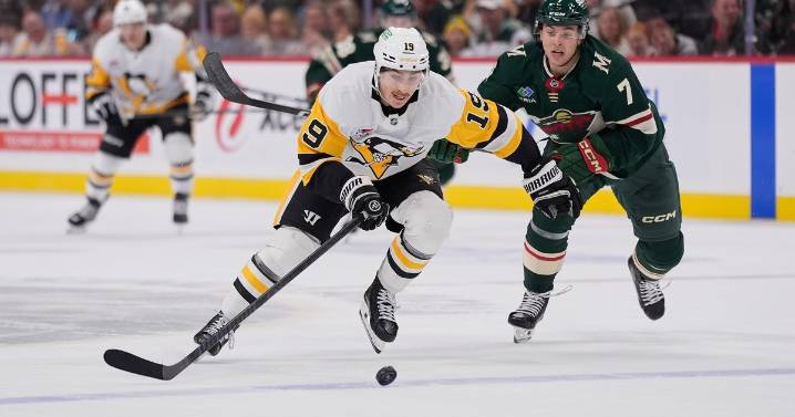 Penguins win 4-1 to send Wild to fifth straight loss
