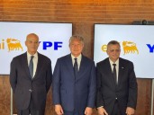 Figueroa participó de la firma del mayor proyecto de exportación de GNL de la historia de la Argentina