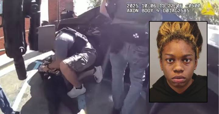 Woman who gunned down her mother called herself 'God' during arrest: Police