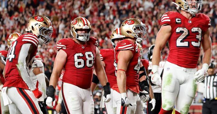 Christian McCaffrey's 200-yard game from scrimmage powers 49ers past Falcons 20