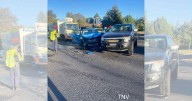 Multiple people assessed after two-car accident at busy intersection