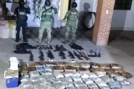 Aseguran armas y laboratorio clandestino en Morelos