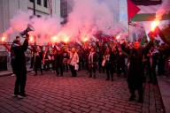 Pro-Palestinian protesters march to stadium ahead of World Cup qualifier between Norway and Israel – Winnipeg Free Press