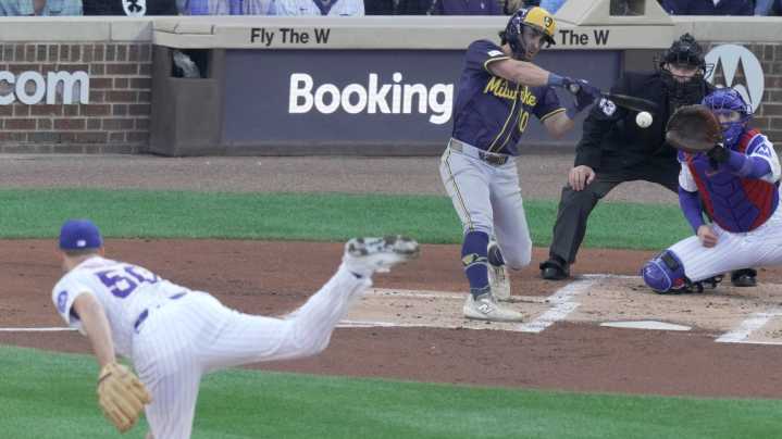 Brewers vs Cubs live Game 4 playoff updates