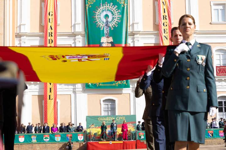La Guardia Civil celebra el acto de conmemoración de su Patrona en la Plaza de la Merced