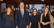 Familia Real de España asiste a concierto con motivo de los Premios Princesa de Asturias