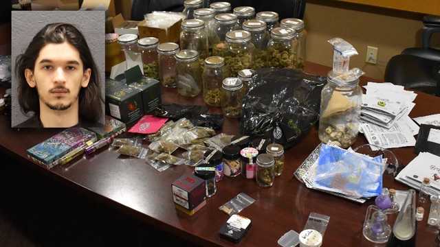 SC: Man arrested after marijuana, cocaine, psychedelics found in home