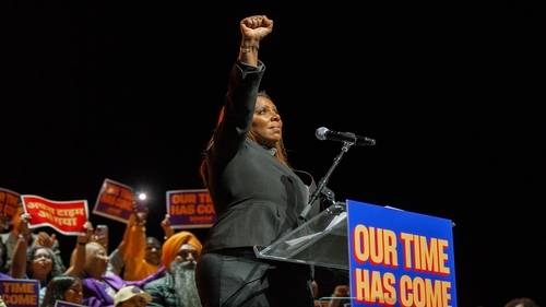 New York Attorney General Letitia James, facing fraud charges, strikes defiant tone at Mamdani rally
