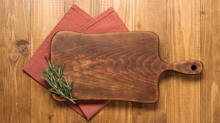 The Surprising Way To Organize All Your Cutting Boards With A Classic Thrift Find