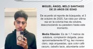 Se busca a Miguel Ángel Melo Santiago de 25 años