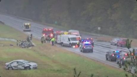 ‘I just tucked my head and prayed to God’: Driver hit by plane on Dartmouth highway suffers no injuries