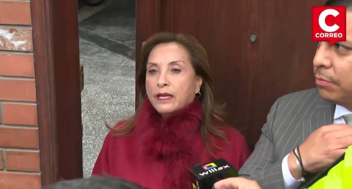 Dina Boluarte reaparece y asegura que no piensa irse del país: “Estoy tranquila con mi conciencia”