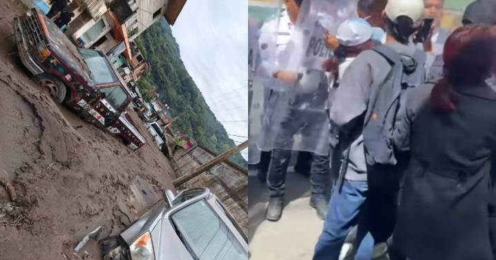Represión en Hidalgo: Agreden a damnificados que pedían ayuda tras inundaciones en Hidalgo
